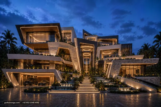 Arsitektur untuk Kabupaten Jembrana. — pandangan arsitektur 2